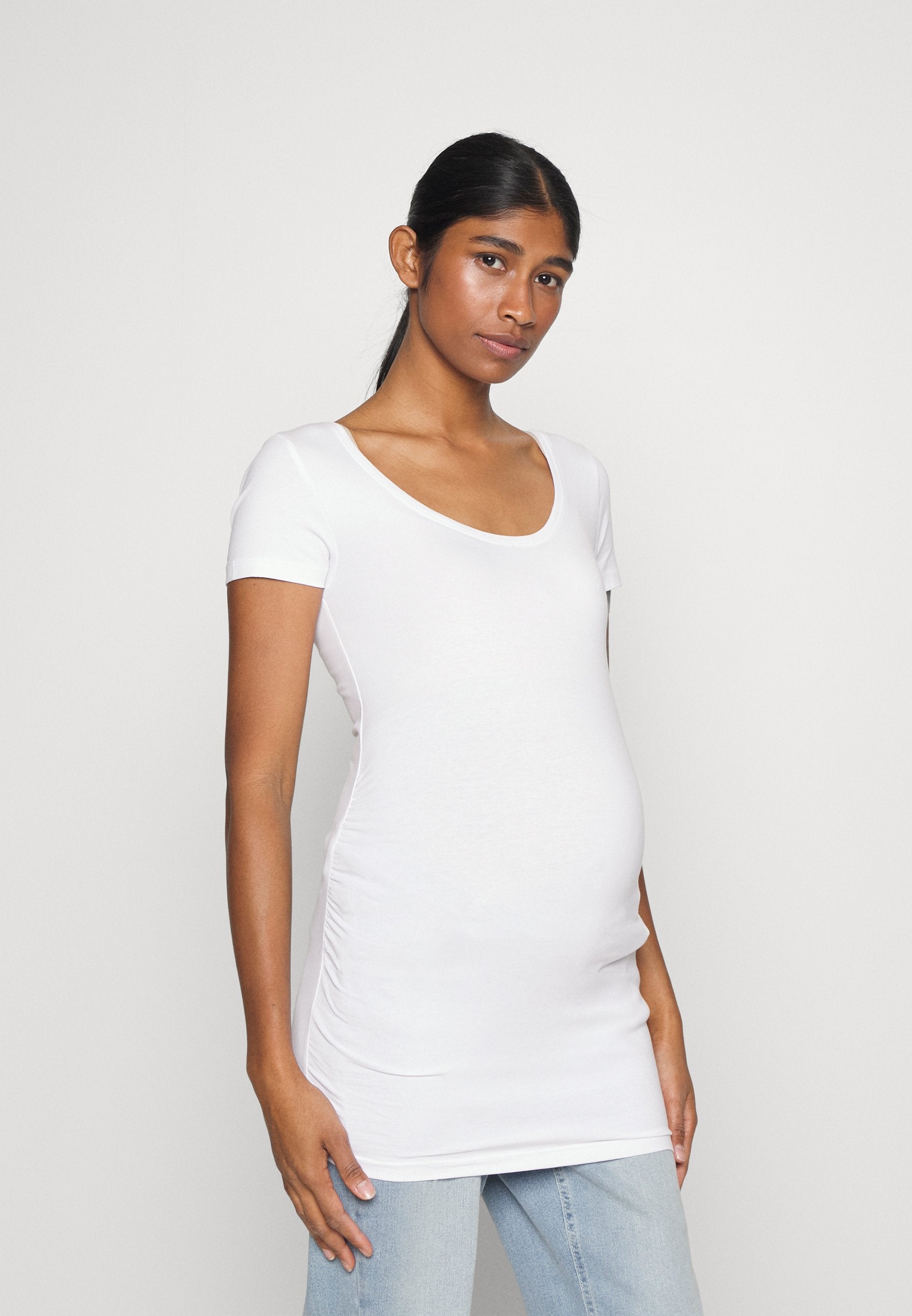  3Pack - Print T-Shirt - White/White /Black