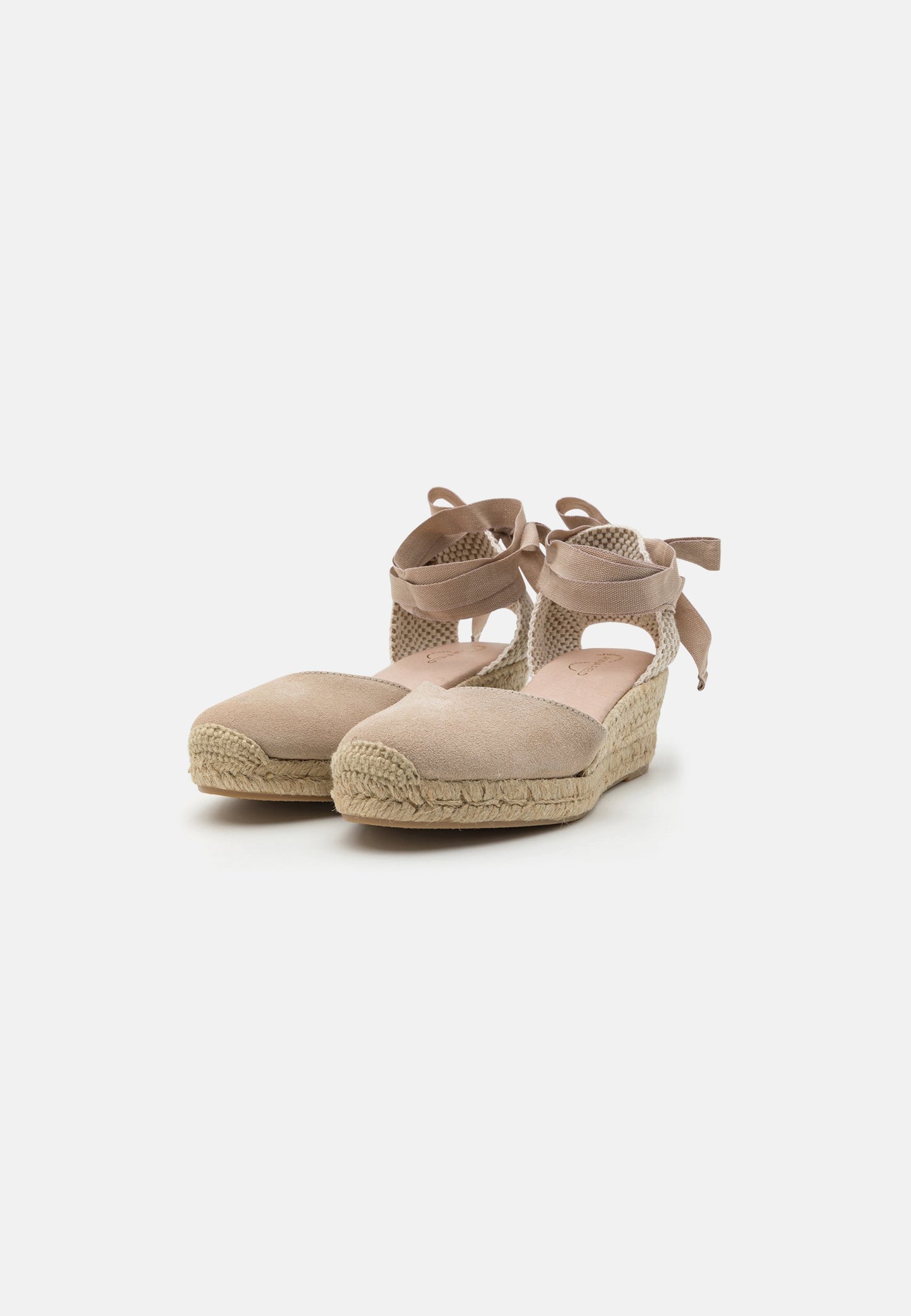Anna Field Leather- Lace-Up Heels - Beige