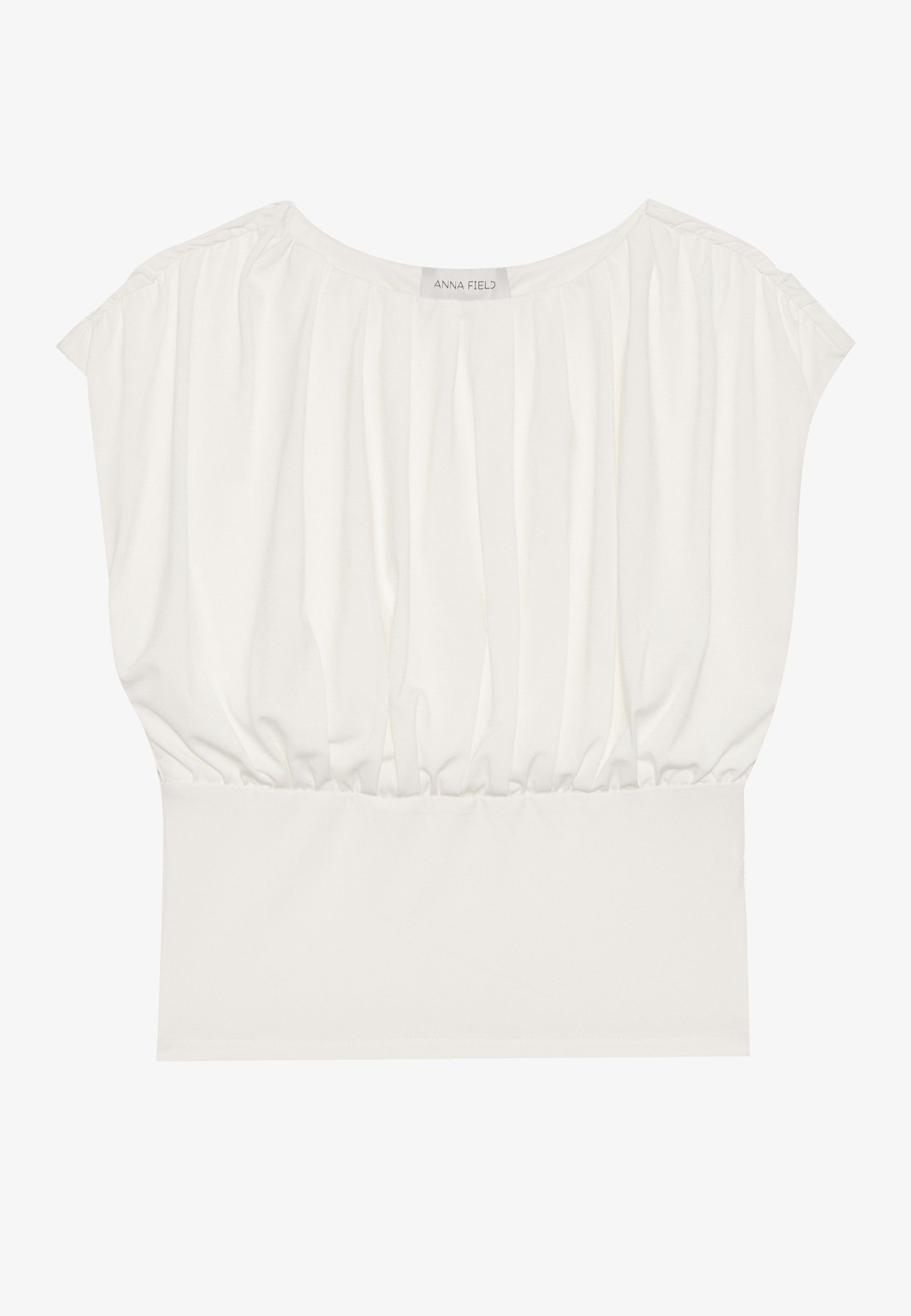 Anna Field Basic T-shirt - Egret