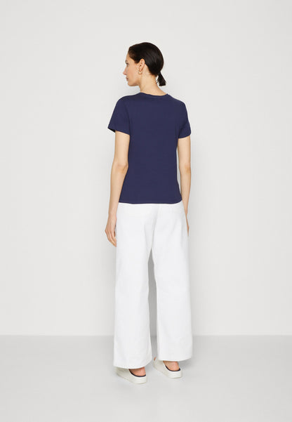 Anna Field Print T-Shirt - Dark Blue