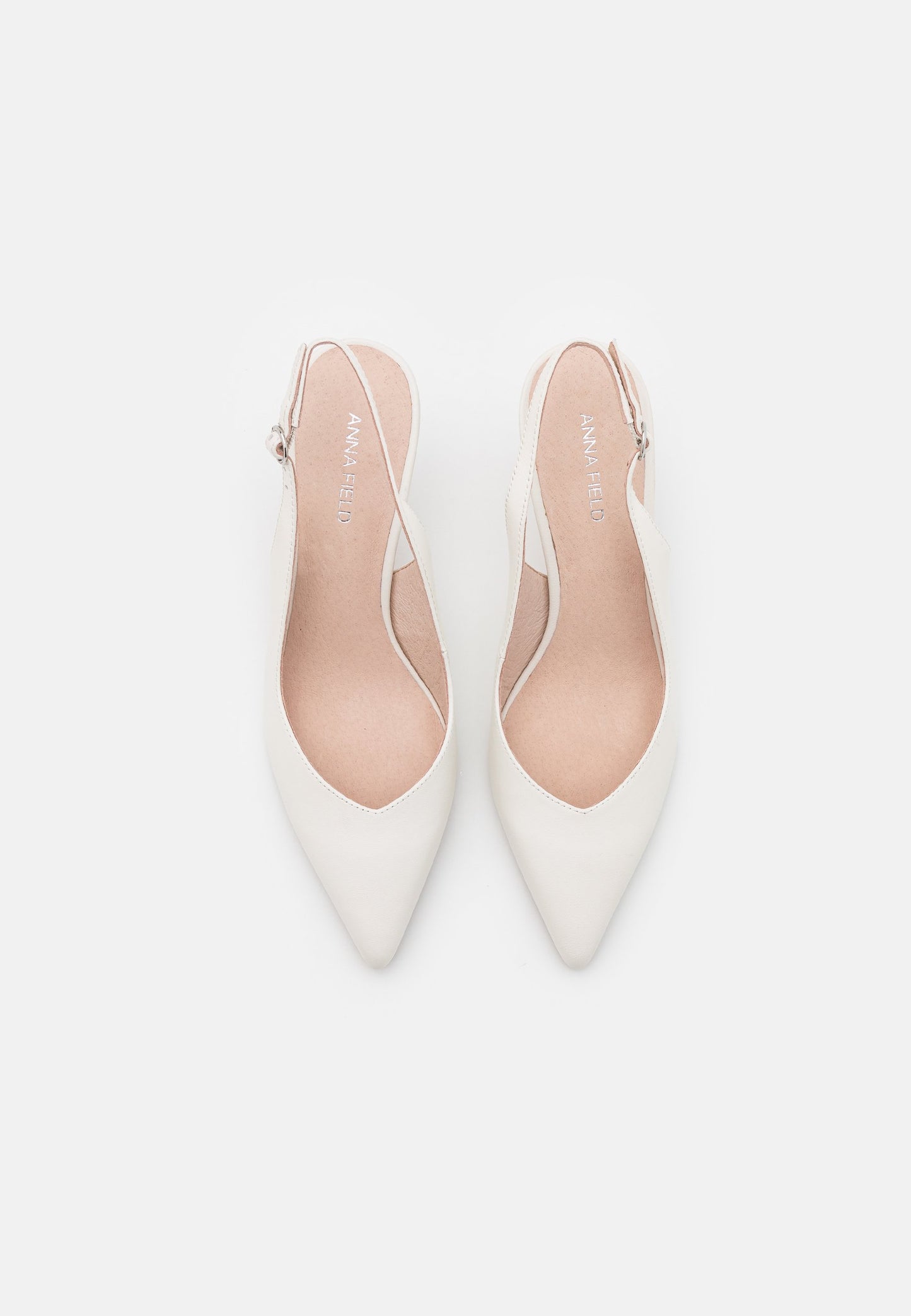 Anna Field Leather - Classic Heels - White