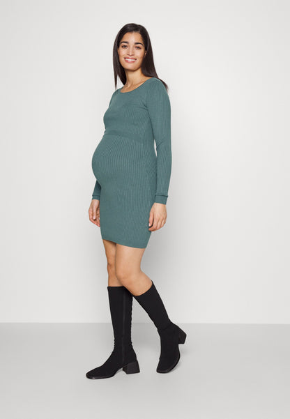  Jumper Dress - Dark Green