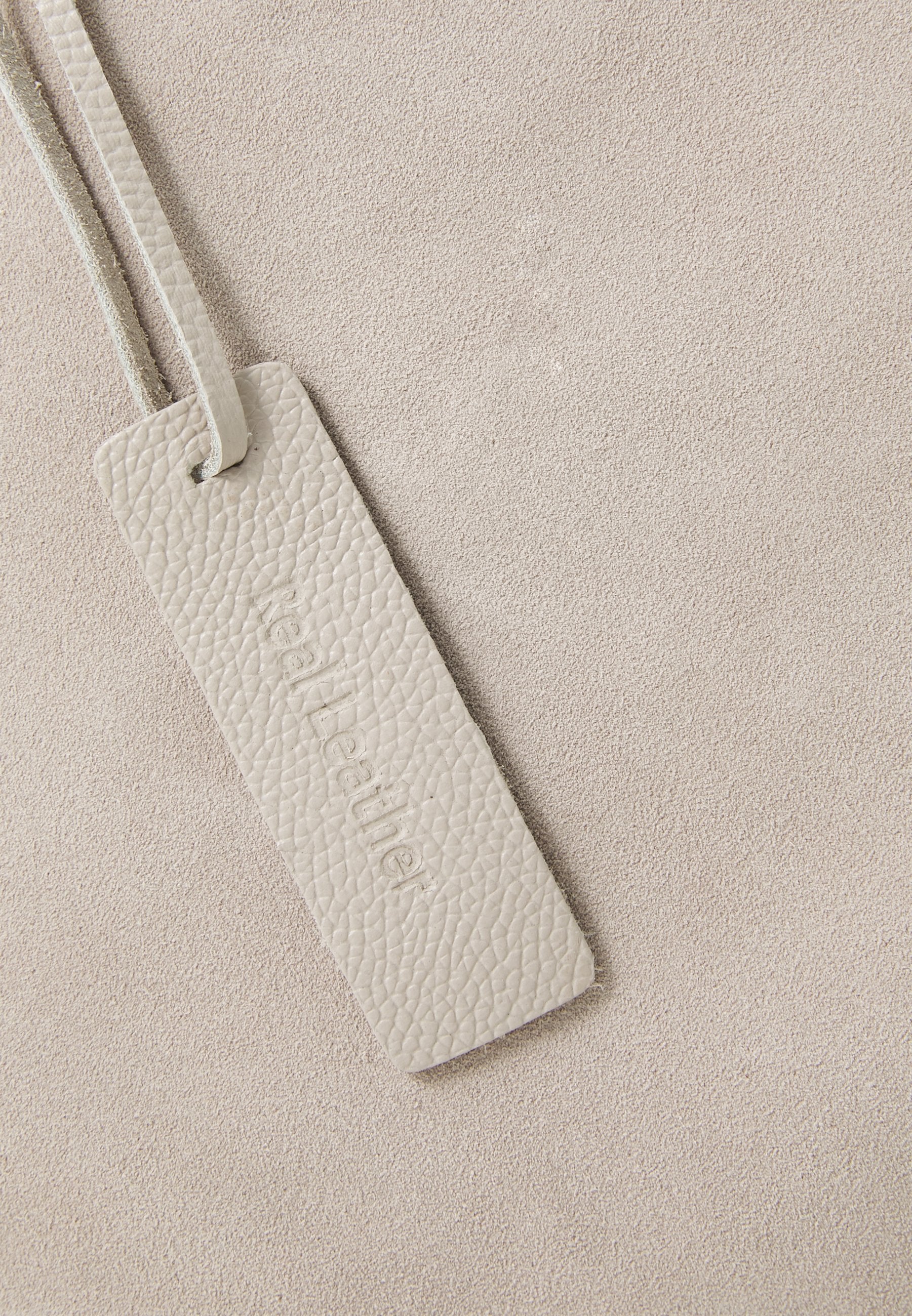 Anna Field LEATHER - Cross Body Bag - Soft Taupe