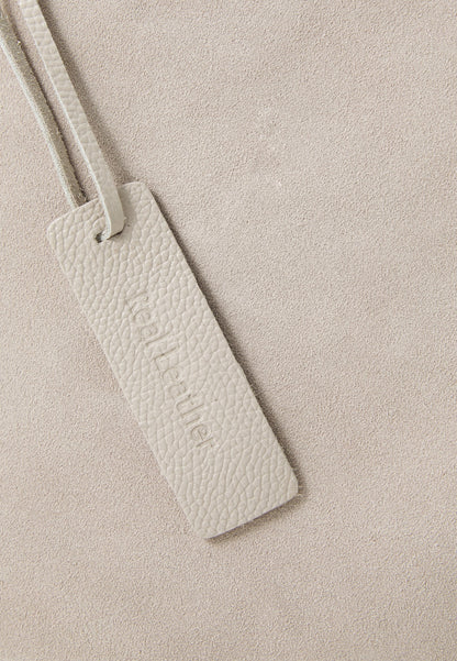 Anna Field LEATHER - Cross Body Bag - Soft Taupe