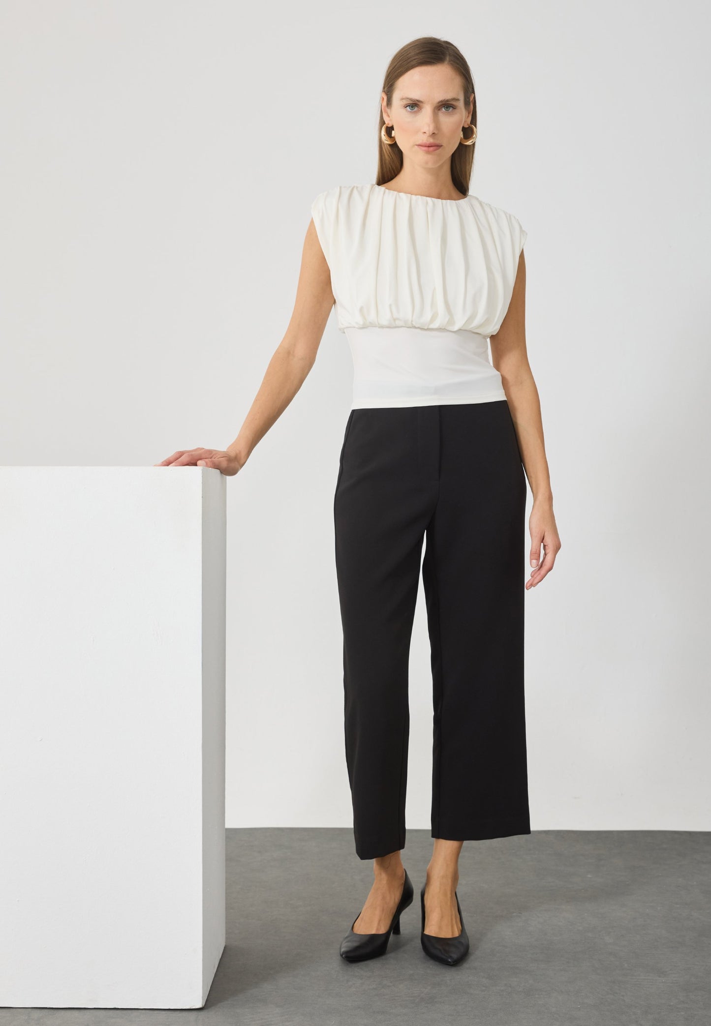 Anna Field Basic T-shirt - Egret