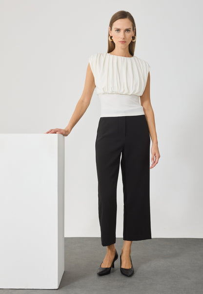 Anna Field Basic T-shirt - Egret