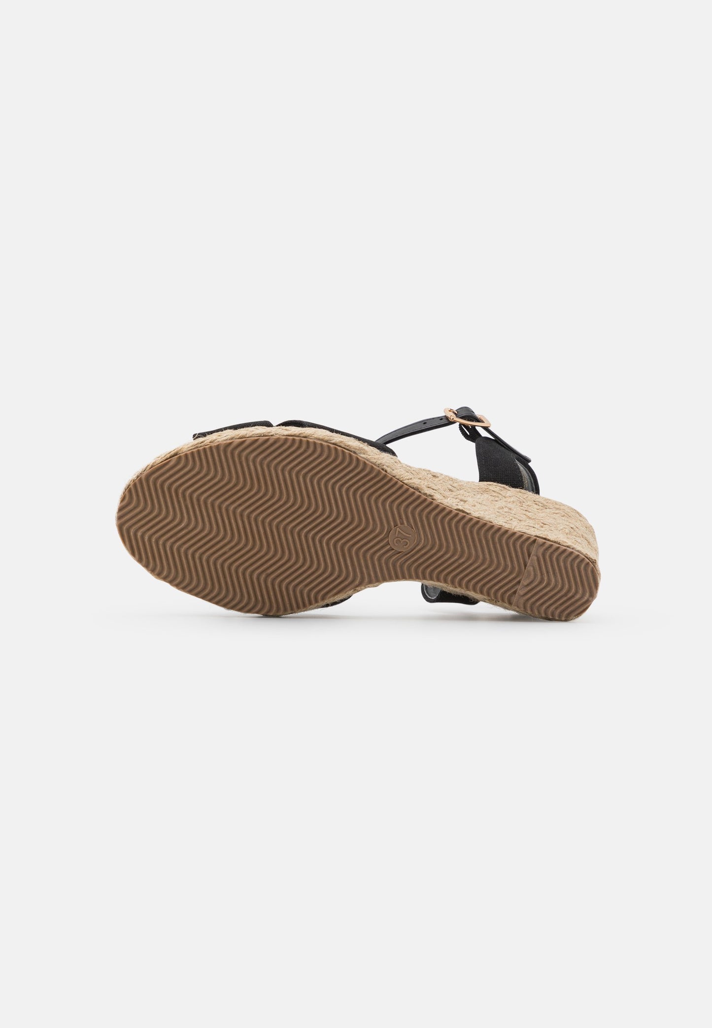 Anna Field Wedge Sandals - Black