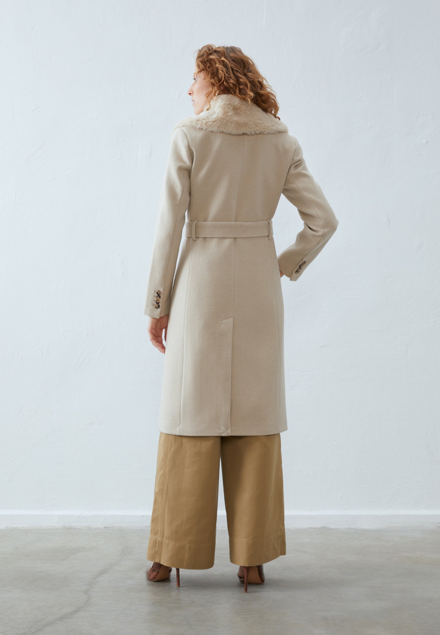 Anna Field Classic Coat - Beige