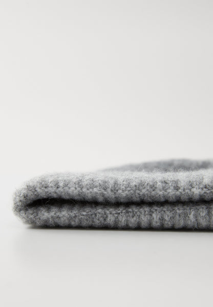 Anna Field SET - Beanie - Grey Melange