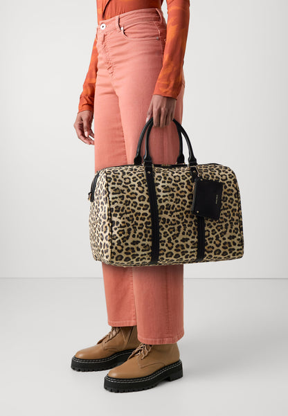 Anna Field Weekend Bag - Beige/black