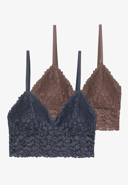 Anna Field 2 PACK - Bustier - White/black