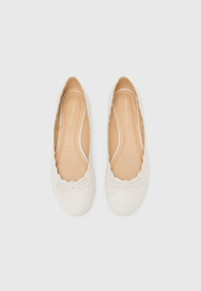 Anna Field Ballet Pumps - Off White