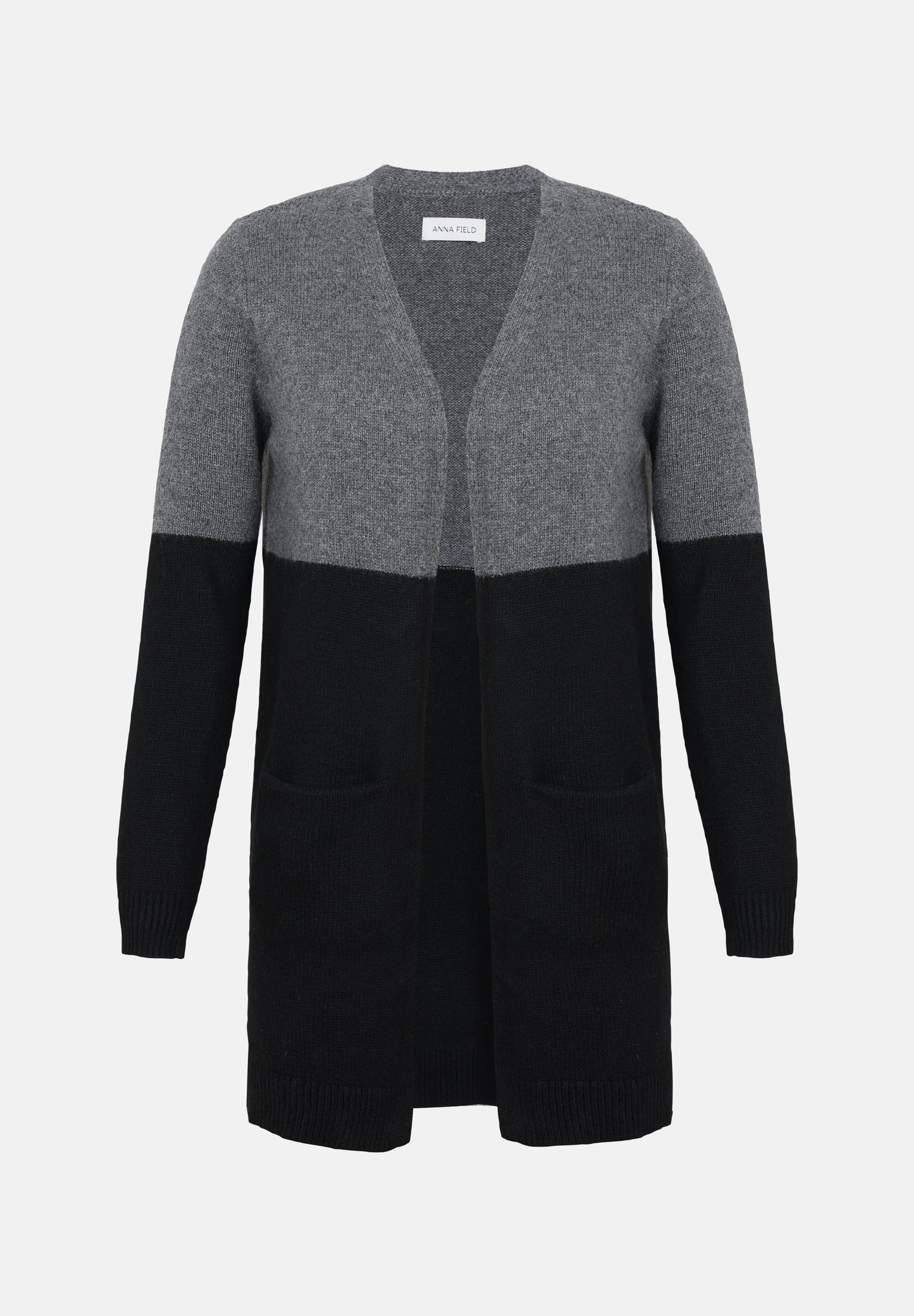 Anna Field Cardigan - Purple/grey/ercu
