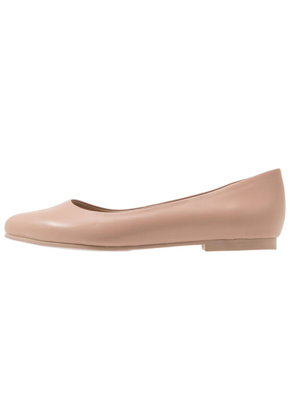 Anna Field Leather - Ballet Pumps - Beige