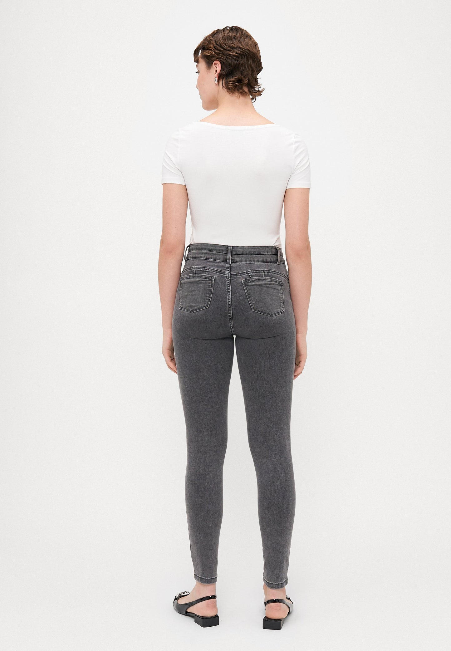  Jeans Skinny Fit - Grey Denim