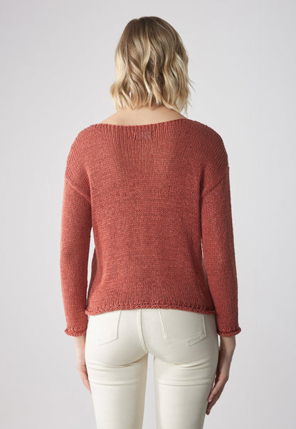 Anna Field Jumper - Redwood