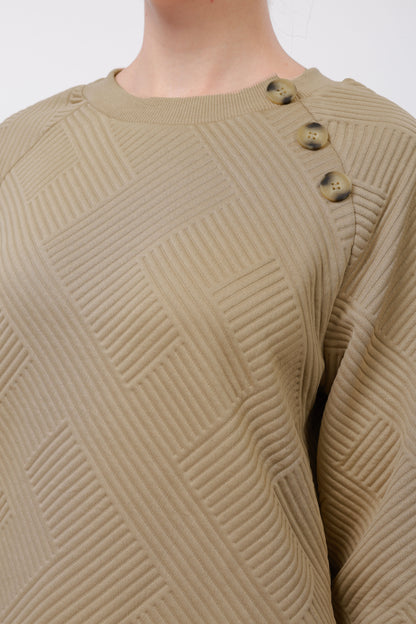 Anna Field Sweatshirt - Khaki