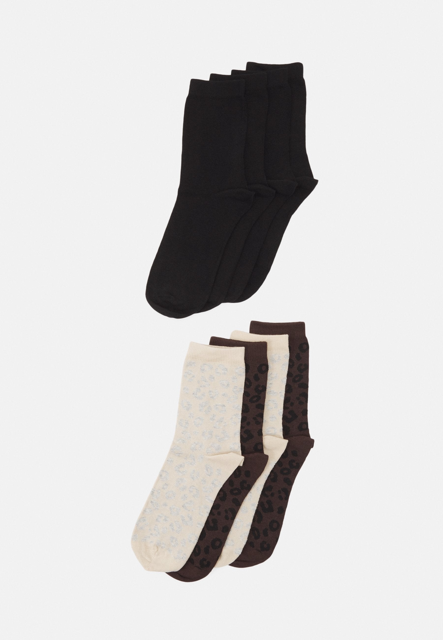 Anna Field 8 PACK - Socks - Grey/black