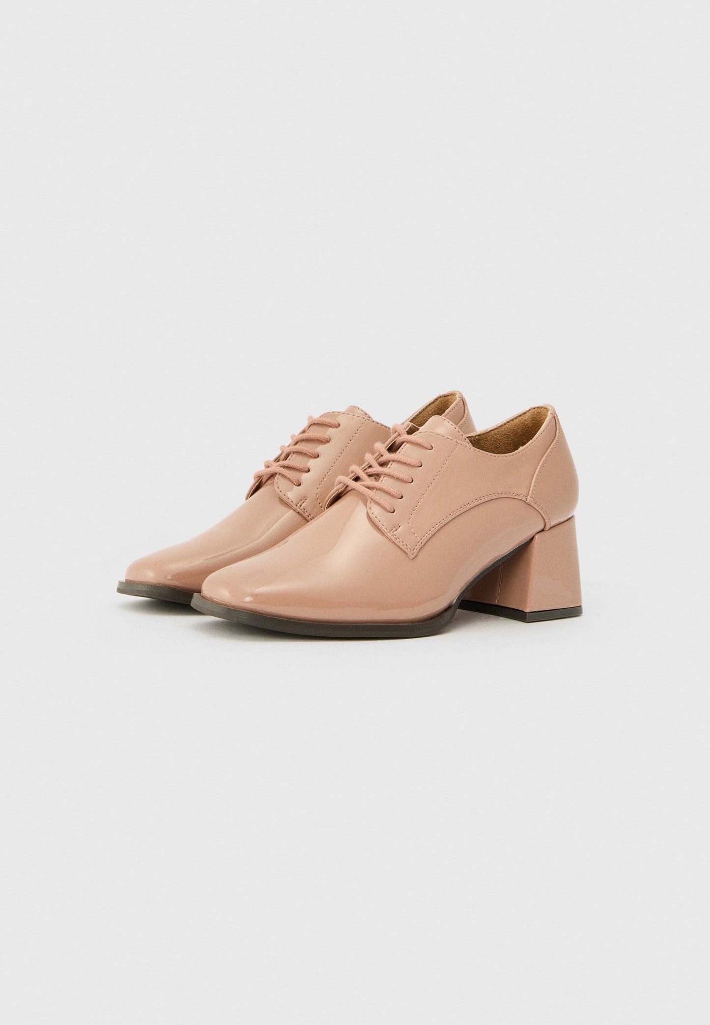 Anna Field Lace-up Heels - Pink
