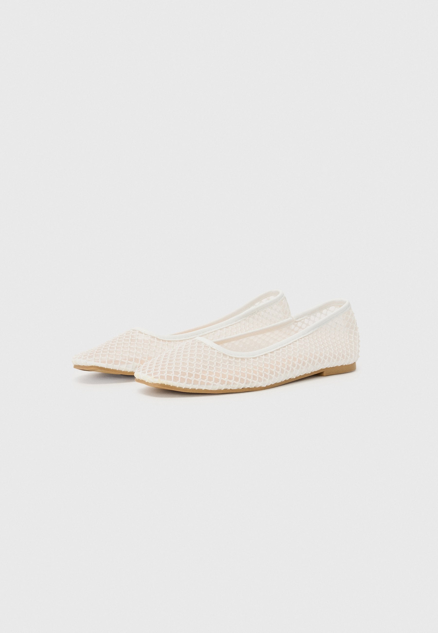 Anna Field Ballet Pumps - White