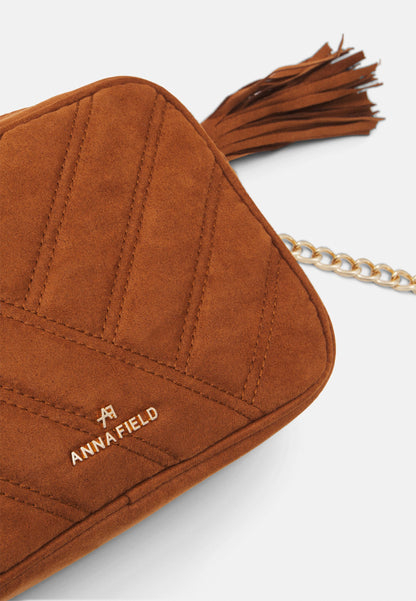 Anna Field Across Body Bag - Cognac