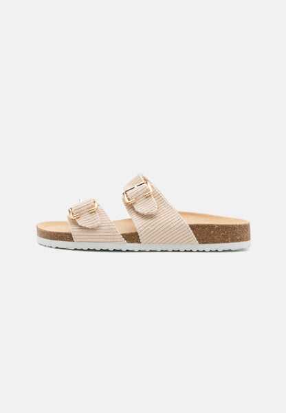 Anna Field GILO - Mules - Blue Denim