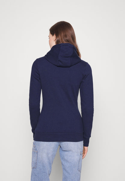  Zip-Up Sweatshirt -Dark Blue