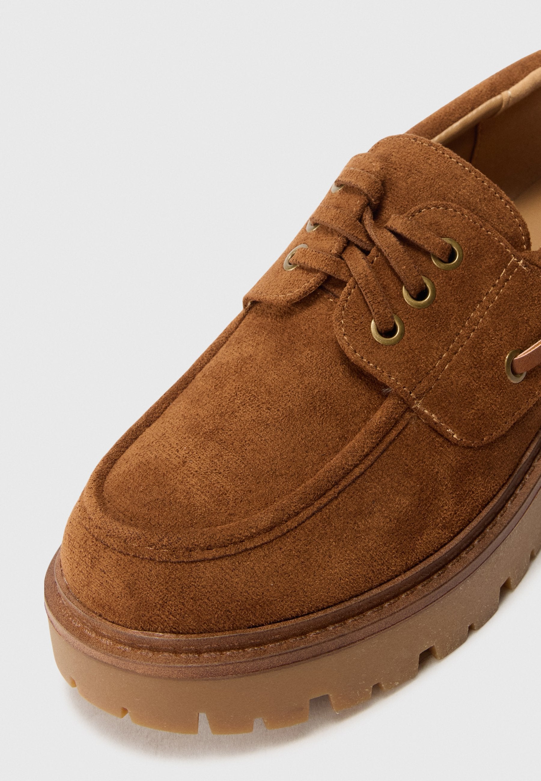 Anna Field Boat Shoes - Brown