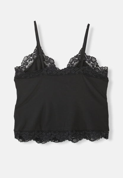 Anna Field ADAPTIVE WRAP CAMI WITH HOOK-AND-LOOP FASTENERS - Top - Black