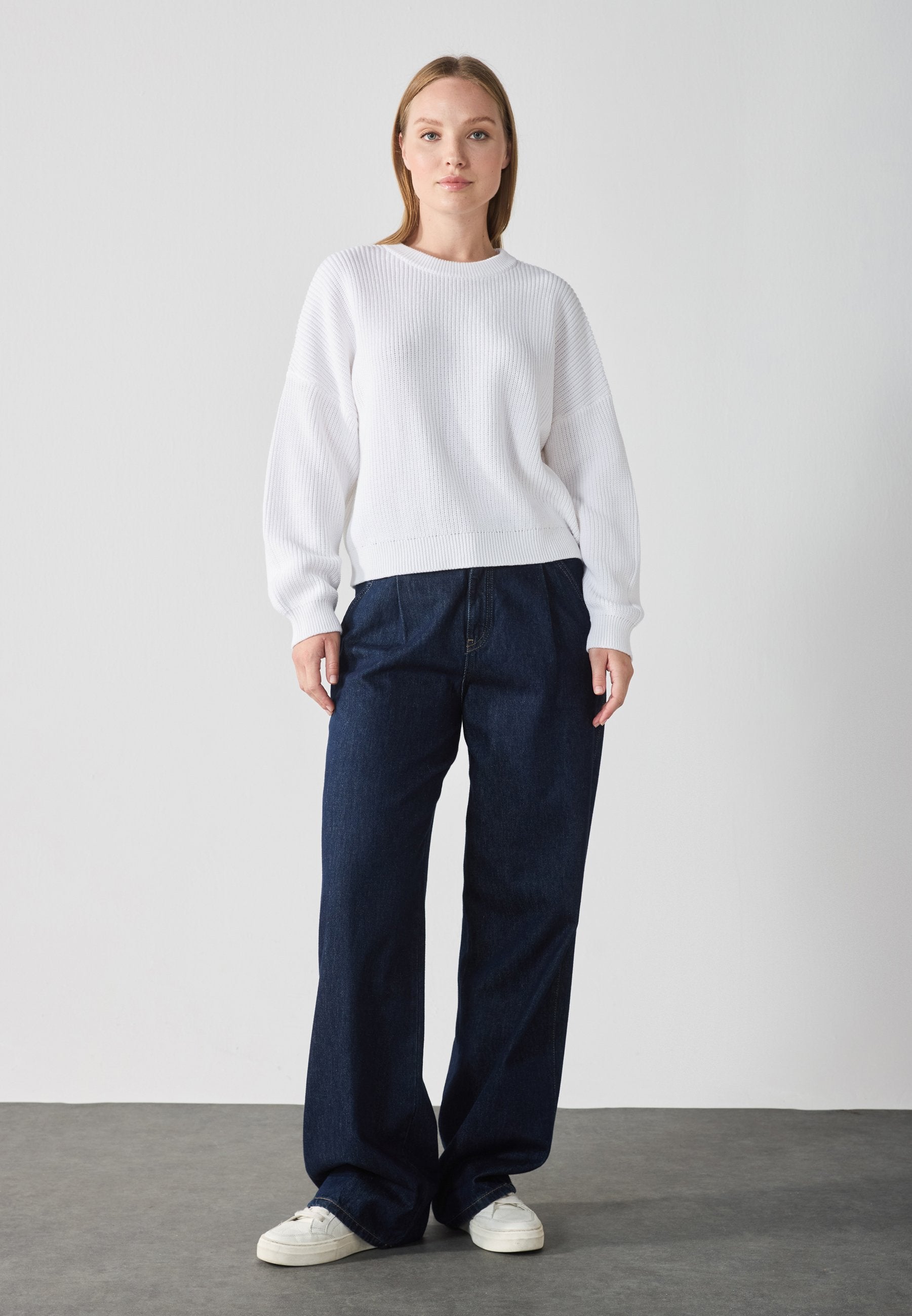 Anna Field Jumper - Bright White