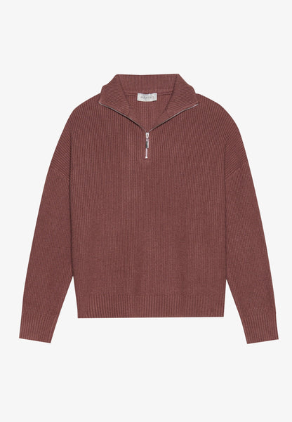 Anna Field Jumper - Chinese Red