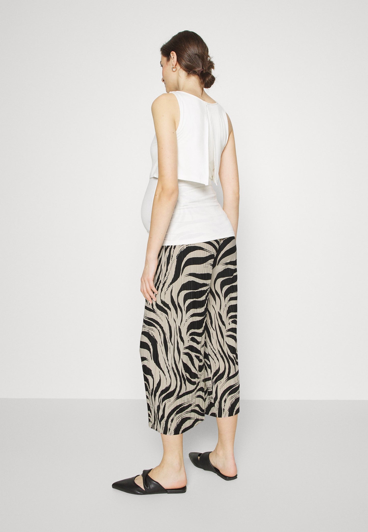  Trousers - Black/Off-White