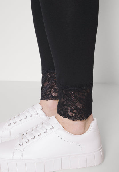Anna Field 2 Pack - Leggings - Trousers - Black/Dark Blue