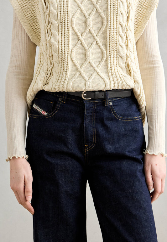 Anna Field 3 PACK - Belt - Black/gold-coloured/beige