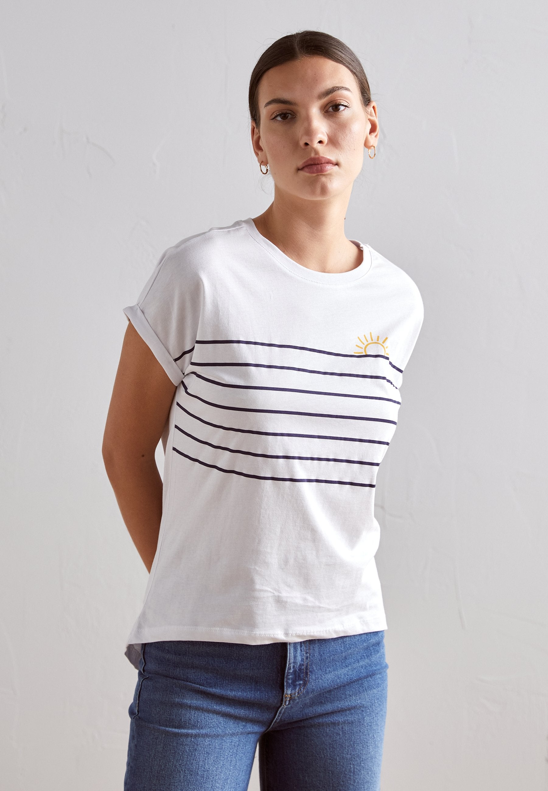 Anna Field Mandala - Print T-Shirt - White