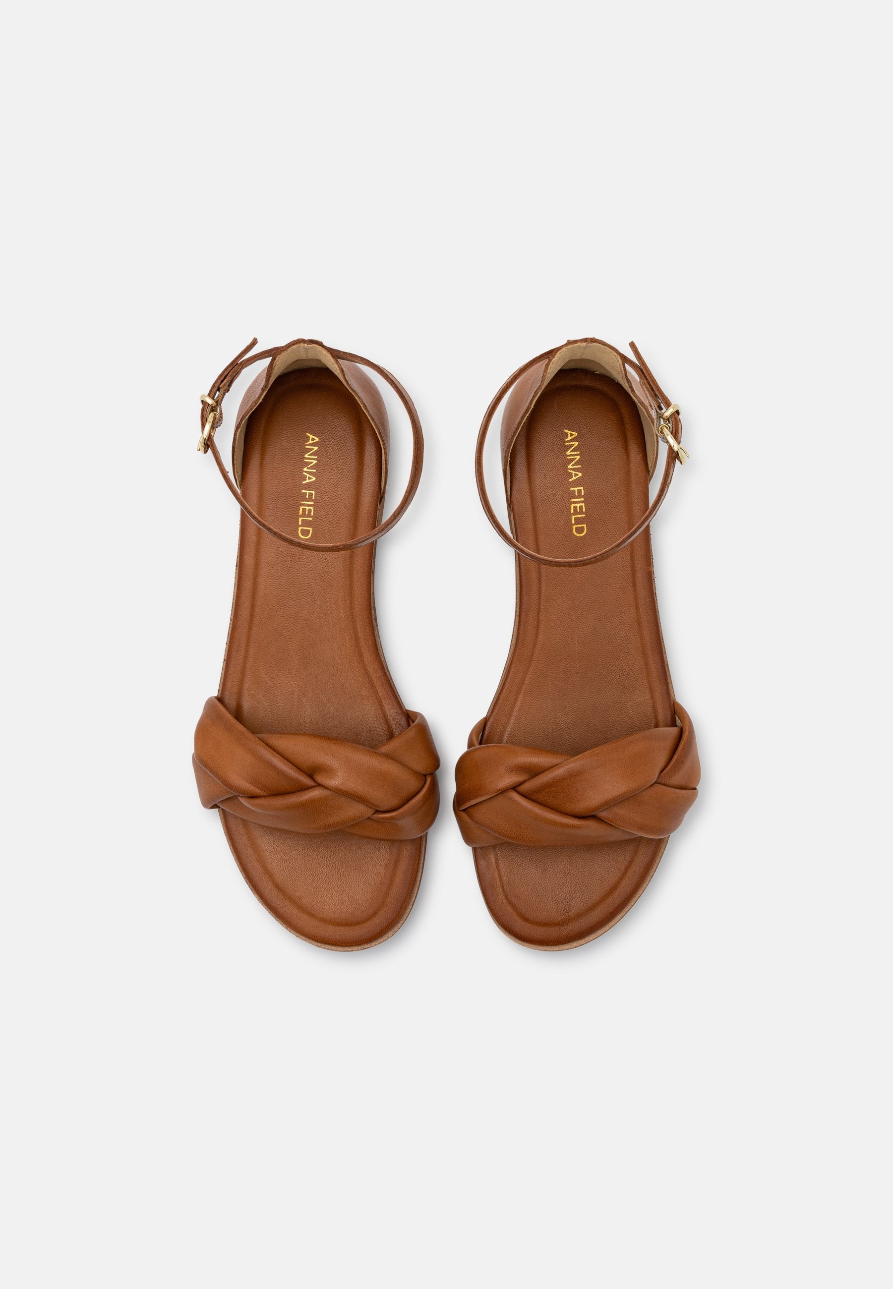  Leather - Sandals - Cognac