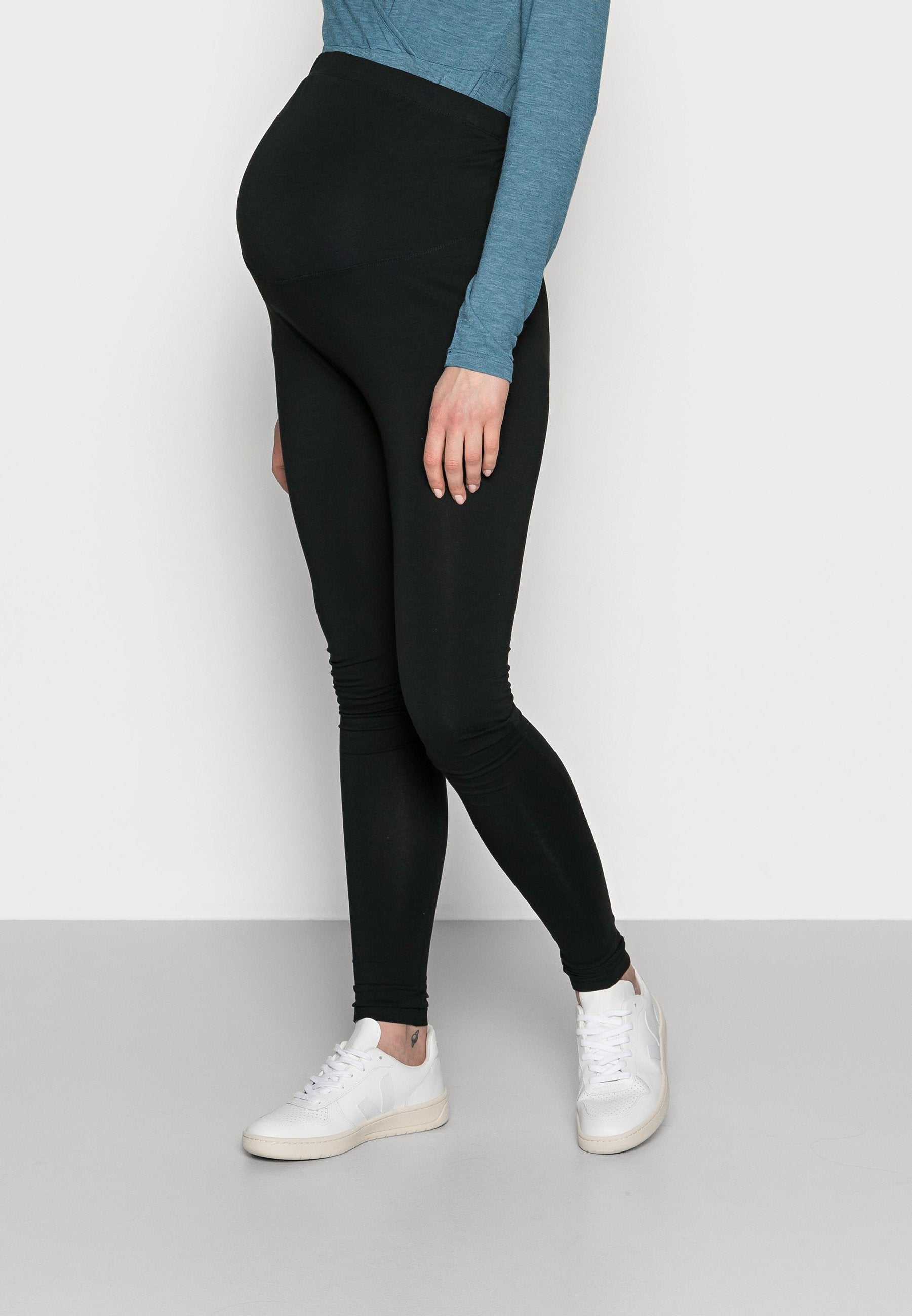  7/8 Length Maternity Leggings 2 Pack - Leggings - Trousers - Black