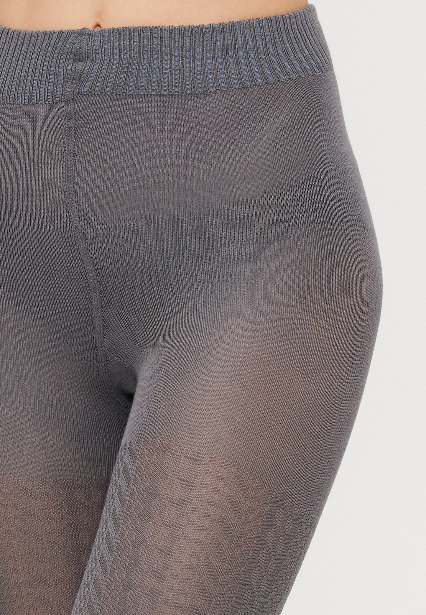 Anna Field SOFT MODAL BLEND CABLE KNIT TIGHTS 2 PACK - Tights - Black/dark Grey