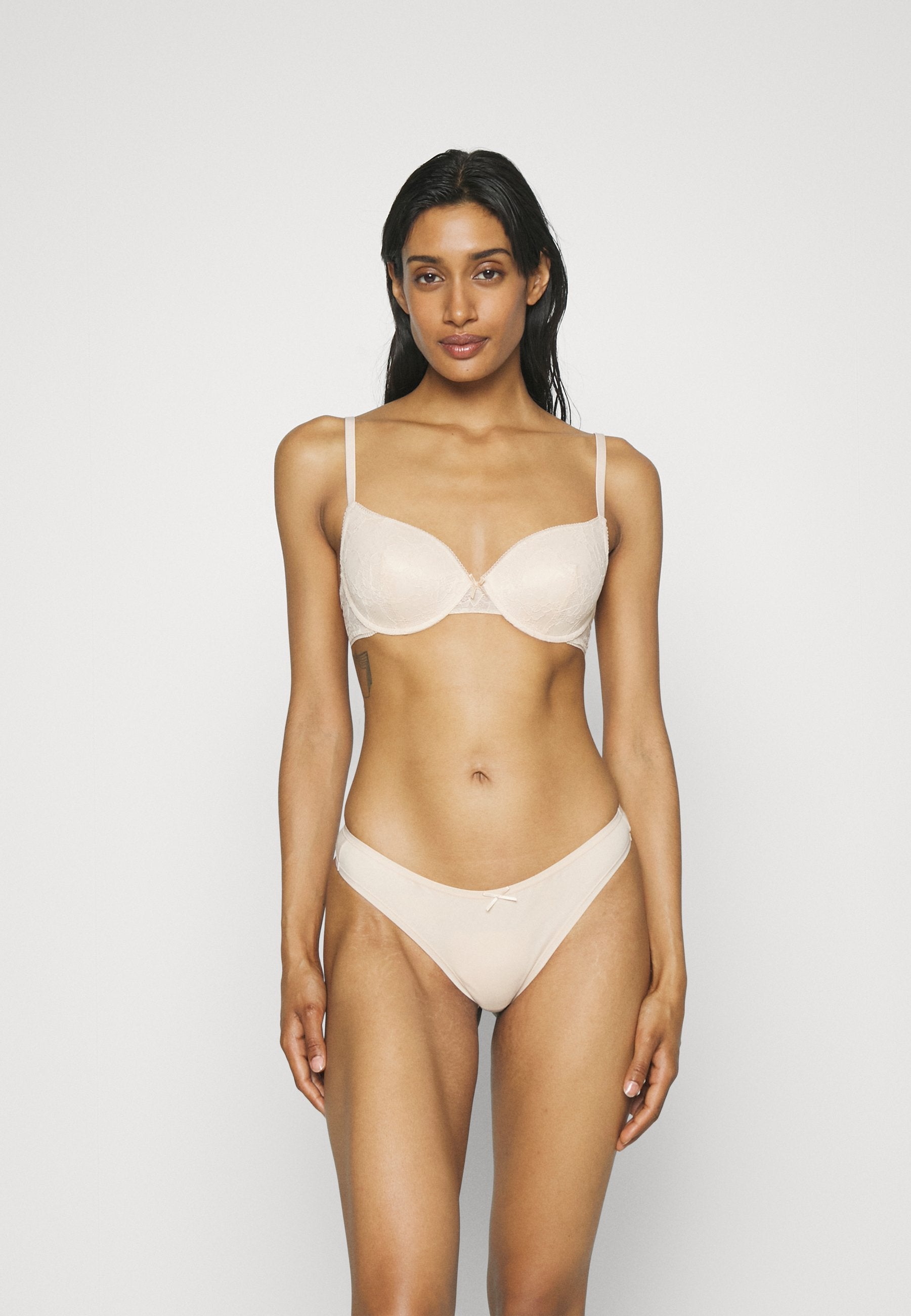 Anna Field 7 Pack - Thong - White/Black/Beige