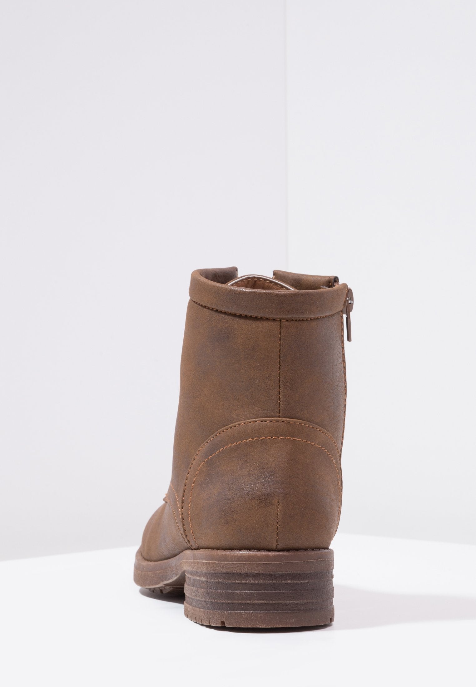 Anna Field Winter Boot - Lace-Up Ankle Boots - Coffee