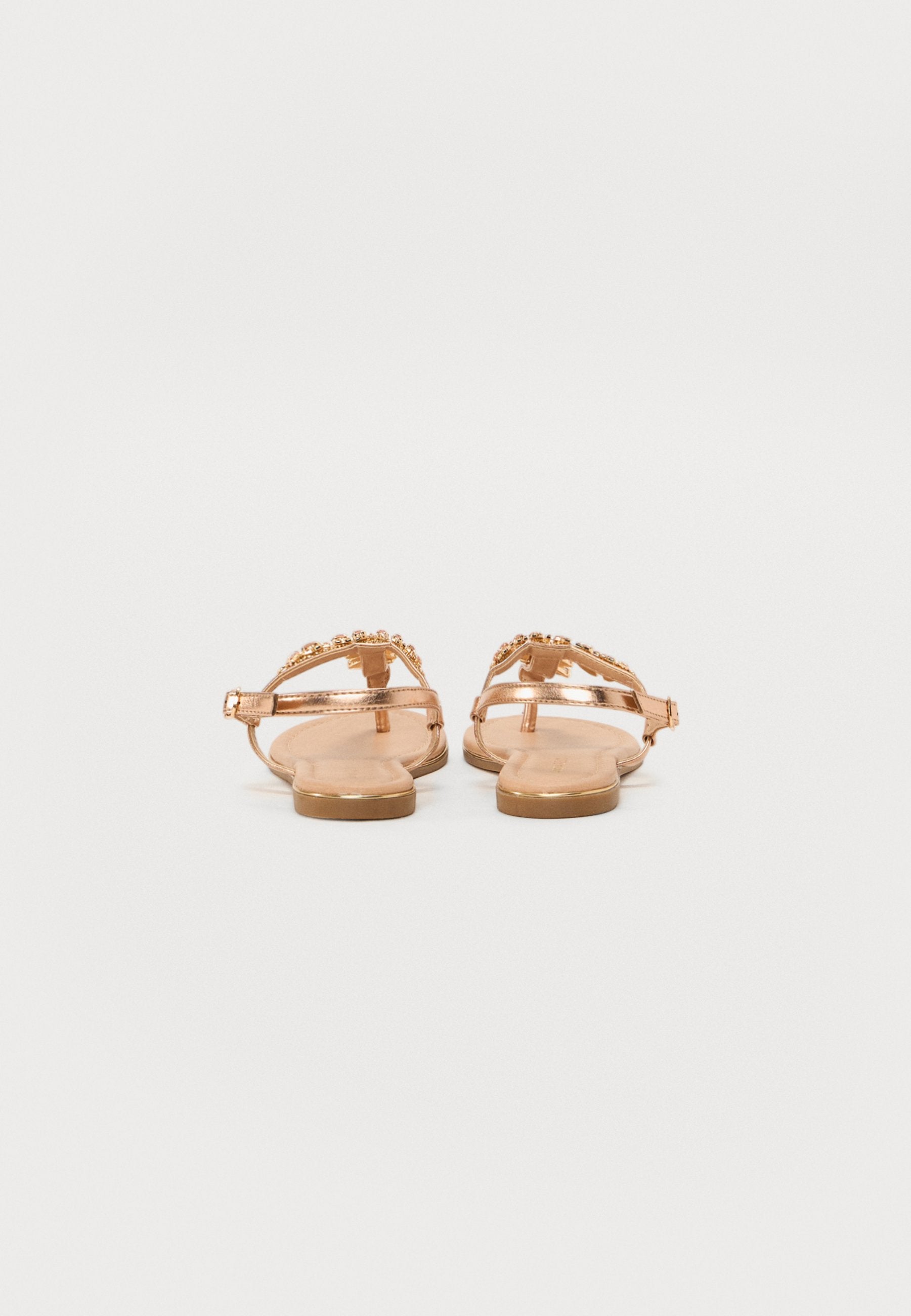  T-bar Sandals - Light Pink