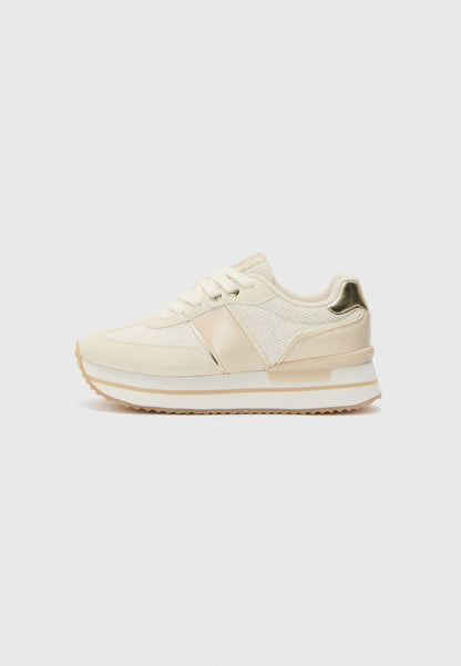 Anna Field Trainers - White/beige/gold-coloured