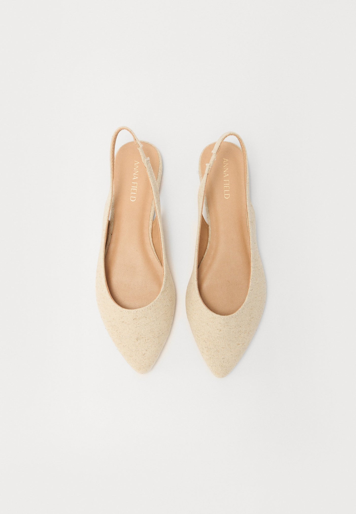 Anna Field ANAS - Slingback Ballet Pumps - Beige