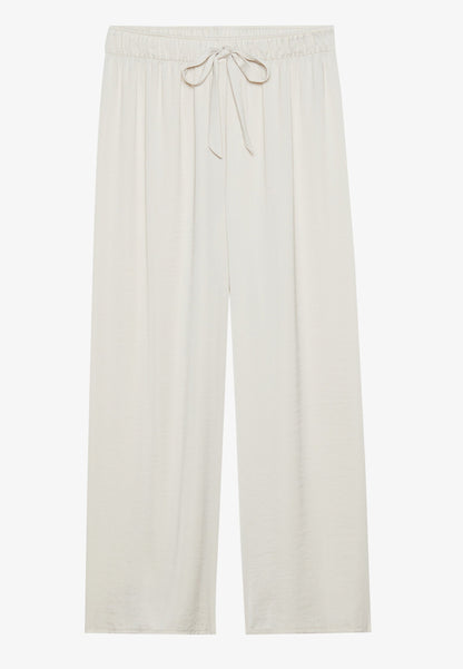 Anna Field HAMMERED SATIN SET - Pyjama Set - Stone