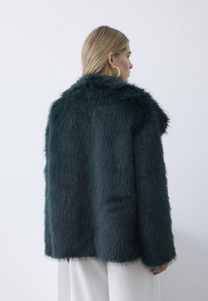 Anna Field Winter Coat - Dark Green