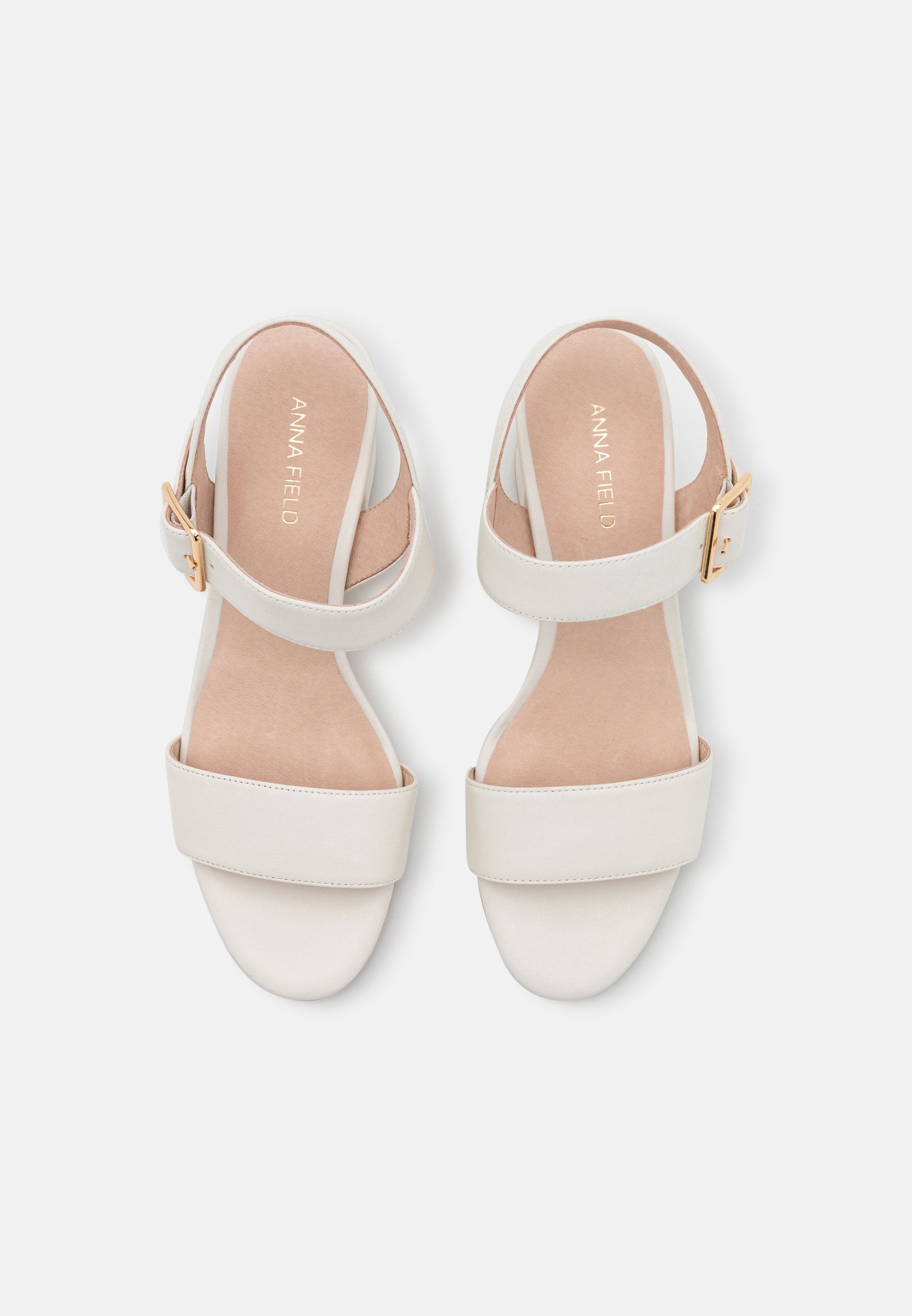 Anna Field Leather - Sandals - White