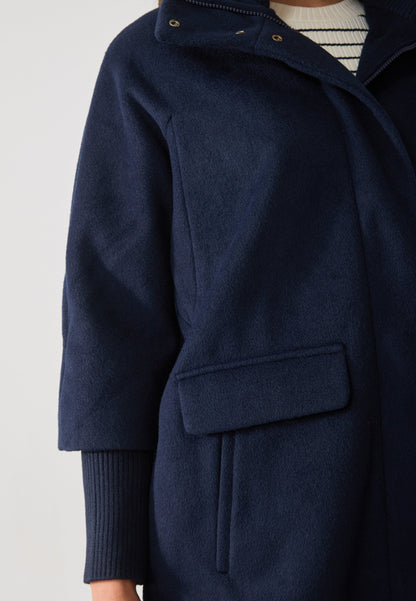Anna Field Classic Coat - Navy