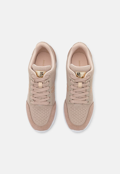Anna Field Leather Mix - Trainers - Beige