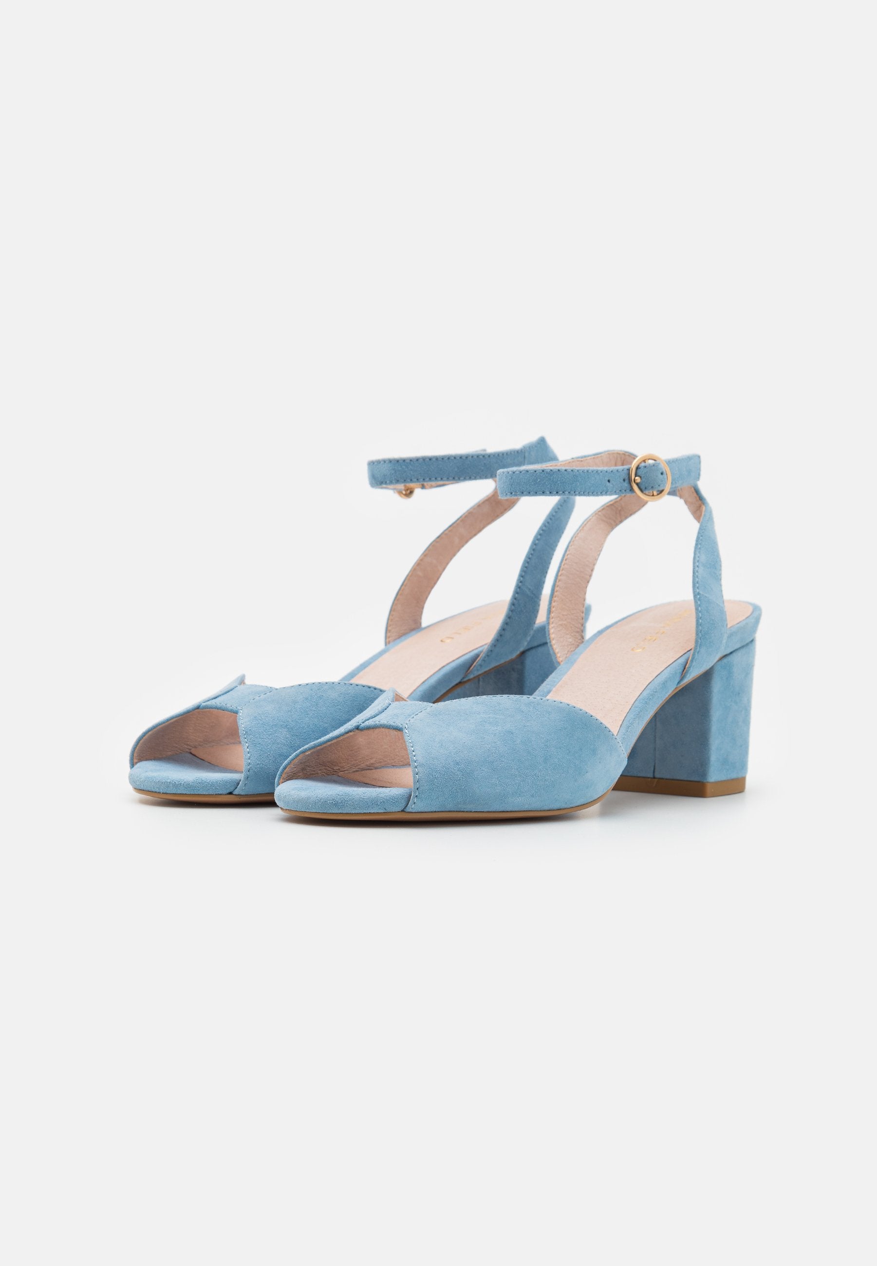 Anna Field Leather- Sandals - Light Blue