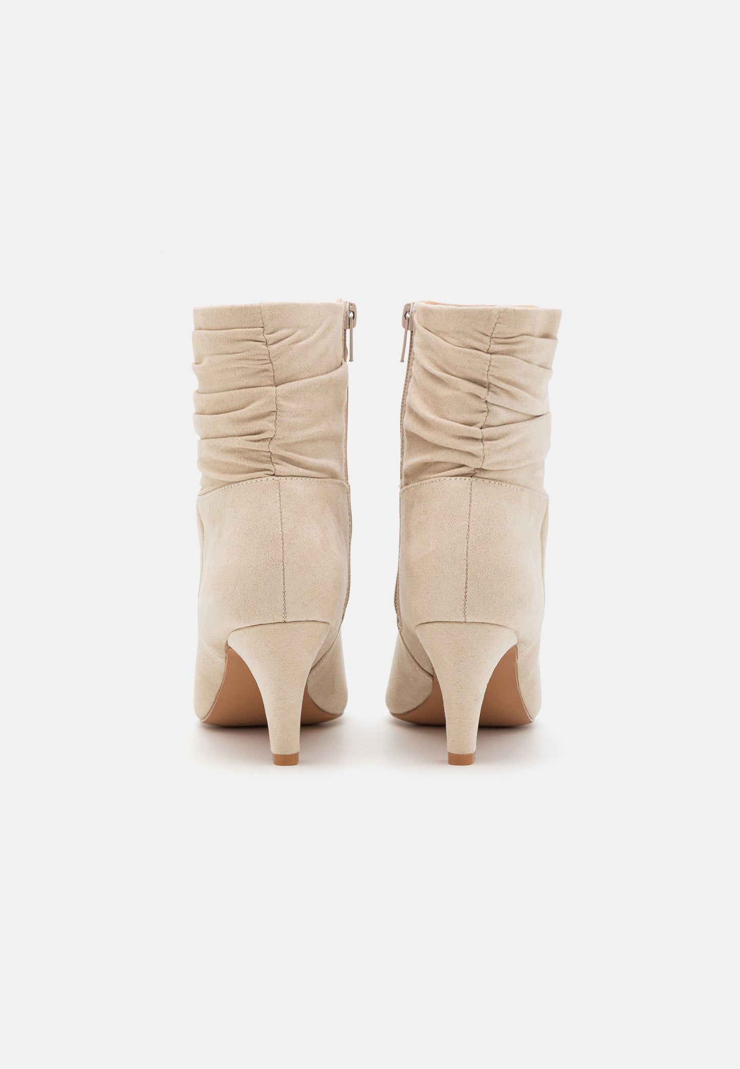  Classic Ankle Boots - Beige